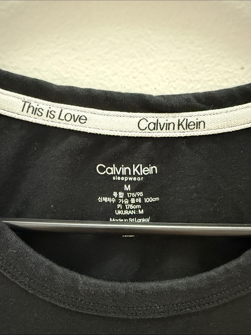 Calvin Klein Black Muscle Tank with Vibrant Multicolor Graphic - Picture 2 of 3